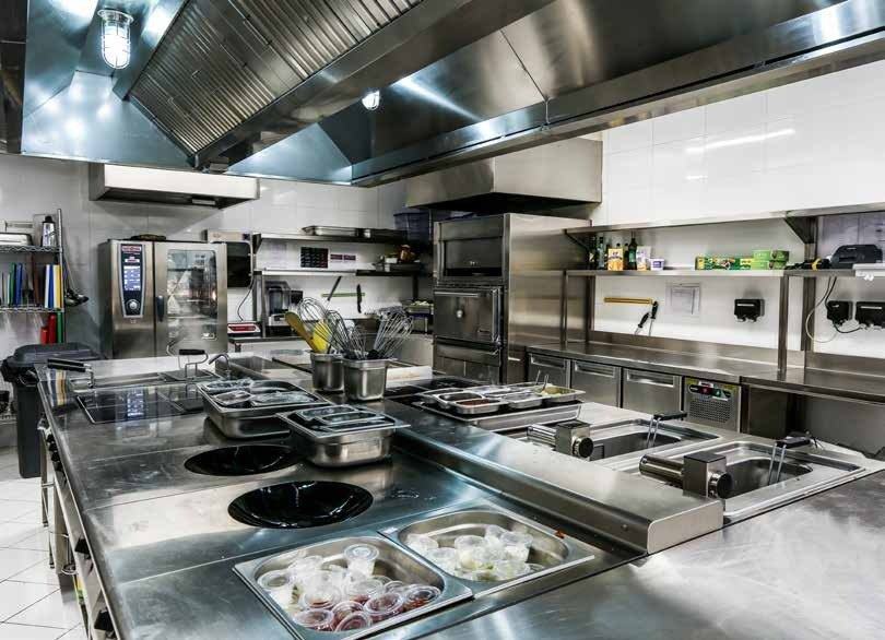 Commercial kitchen delivered and commissioned by THTS