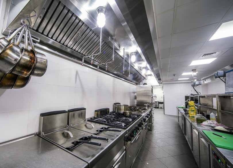 Commercial kitchen delivered and commissioned by THTS