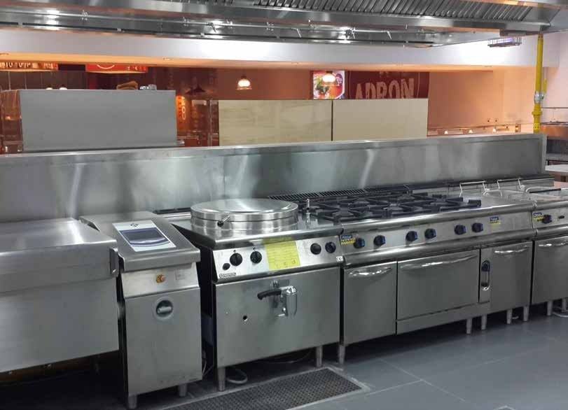 Commercial kitchen delivered and commissioned by THTS